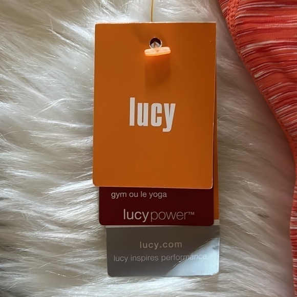 Lucy Heart Center Orange Cami - Picture 7 of 11